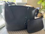 Natan zwarte handtas, Zwart, Zo goed als nieuw, Leer, Ophalen