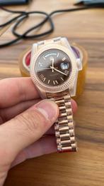 Rolex Heren Horloge, Rolex Mannen Uurwerk Automatisch, Staal, Polshorloge, Ophalen of Verzenden, Zo goed als nieuw