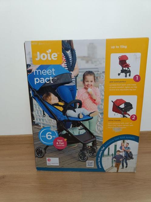 Buggy Joie Pact (opplooibuggy, reisbuggy), Kinderen en Baby's, Buggy's, Zo goed als nieuw, Overige merken, Regenhoes, Ophalen