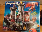 Playmobil 4835 zwarte drakenburcht kasteel nog in doos, Gebruikt, Ophalen
