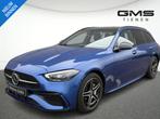 Mercedes-Benz C-klasse Estate C 300 e AMG Line, Auto's, Automaat, Zwart, 4 cilinders, Blauw