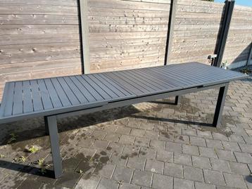 tuintafel alu, Tuin en Terras, Ophalen, Zo goed als nieuw, Rechthoekig, Aluminium