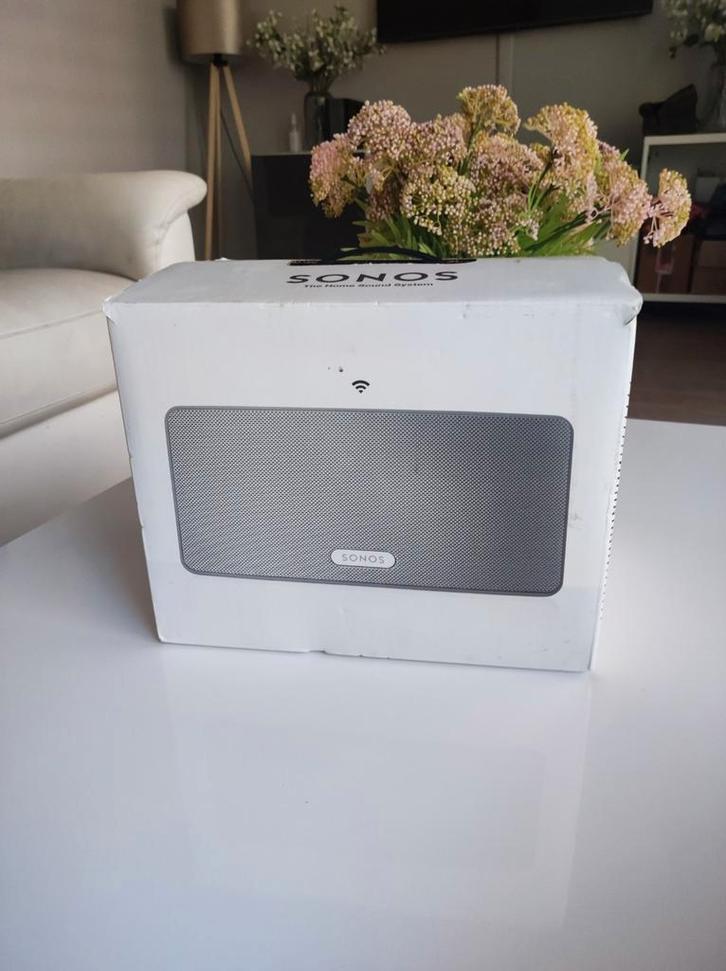 Sonos Play 3 — Luidspreker met originele doos, Audio, Tv en Foto, Luidsprekerboxen, Zo goed als nieuw, Ophalen of Verzenden