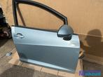 SEAT IBIZA 4 Blauw Rechts voor deur portier 5deurs 2008-2017, Auto-onderdelen, Gebruikt, Rechts, Seat, Deur