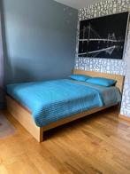 IKEA bed met matras, Huis en Inrichting, Slaapkamer | Bedden, Ophalen, Overige materialen, Overige kleuren, 210 cm