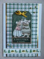 Zelfgemaakte kerstkaart met omslag, Enlèvement ou Envoi, Neuf, Noël