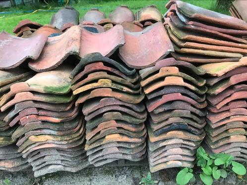 750-tal oude boomse pannen, Doe-het-zelf en Bouw, Dakpannen en Dakbedekking, Gebruikt, Dakpannen, Steen of Klei, Rood, Ophalen