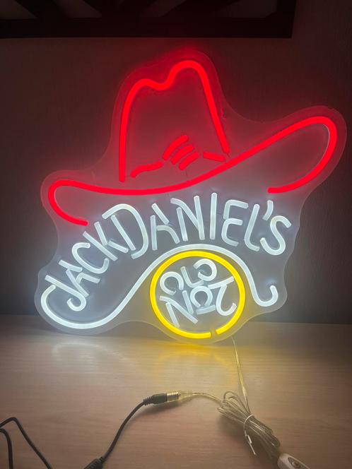 Néon led Jack Daniel’s, Maison & Meubles, Lampes | Autre, Neuf, Enlèvement