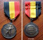 Sportmedaille Fete Policiére Athlete Belge 1939, Verzenden, Brons