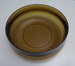 Saladier plexi brun, Maison & Meubles, Cuisine | Vaisselle, Uni, Enlèvement ou Envoi, Utilisé, Autres matériaux