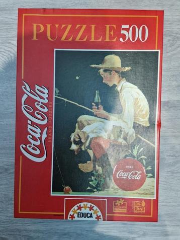 Coca-Cola puzzel van 500 stukjes beschikbaar voor biedingen