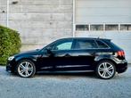 Audi A3 1.5 TSi 35 S Line Automaat Ext / Int 2019 150 PK B&O, Autos, Audi, Carnet d'entretien, Noir, Cuir et Tissu, Automatique