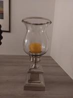 Kaarshouder met glazen stolp, Ophalen, Overige kleuren, 25 tot 50 cm, Zo goed als nieuw