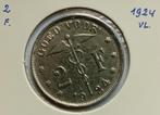 2 Frank 1924 Albert 1 (néerlandais), Enlèvement ou Envoi, Monnaie en vrac, Autre