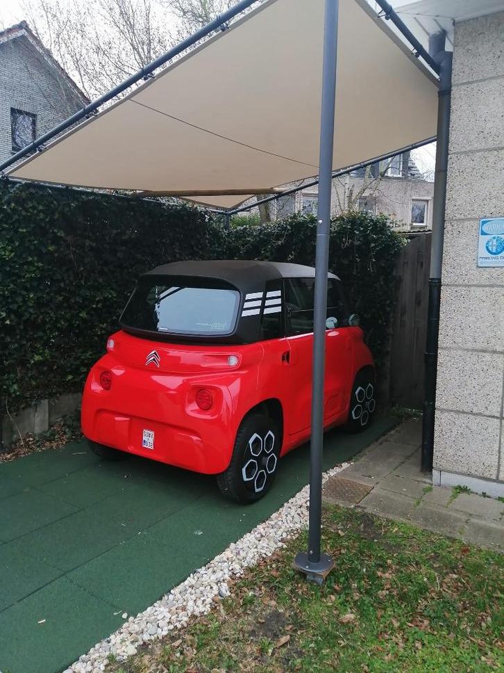 Electrische Auto, Auto's, Citroën, Particulier, Elektrisch, Berline, 2 deurs, Automaat, Rood, Blauw, Stof, Voorwielaandrijving