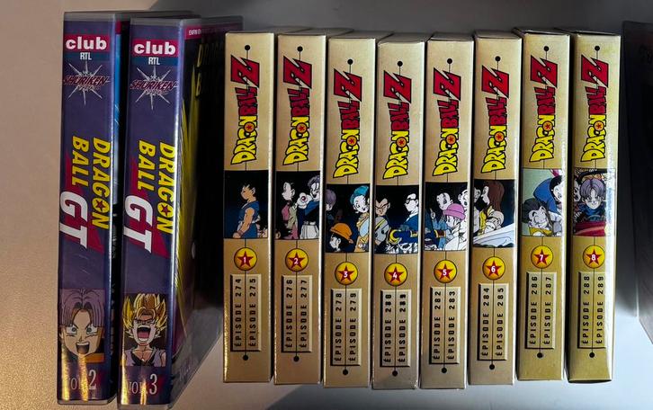 Lot 11 VHS Dragon Ball Z & GT – Broly + GT Vol.2‑3, Cd's en Dvd's, VHS | Kinderen en Jeugd, Gebruikt, Tekenfilms en Animatie, Tekenfilm