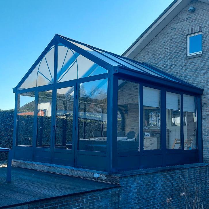 Veranda donker groen, Tuin en Terras, Overkappingen, Ophalen of Verzenden