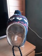 Gebreide muts gevoerd met fleece, Ophalen of Verzenden, Zo goed als nieuw, Muts