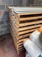 10 grote paletten, Doe-het-zelf en Bouw, Hout en Planken, Ophalen, Zo goed als nieuw