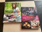 2 x Pascale Naessens Kookboek Puur genieten & mijn pure keuk, Boeken, Kookboeken, Ophalen of Verzenden, Zo goed als nieuw, Pascale Naessens