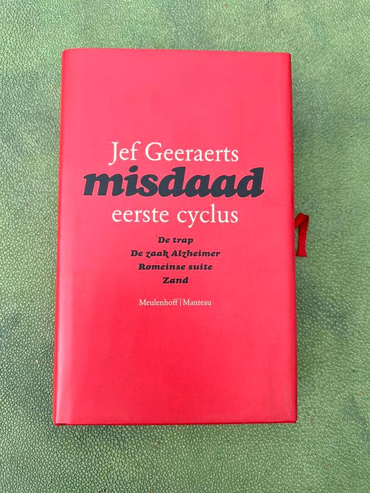 Misdaad - Jef Geeraerts -1ste cyclus - Meulenhoff, Boeken, Literatuur, Gelezen, België, Ophalen of Verzenden