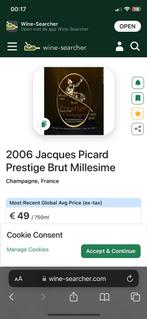 Flessen Champagne Jacques Picard Extra Brut 2012, Nieuw, Frankrijk, Vol, Ophalen of Verzenden