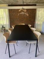 Zwarte outdoor tafel merk Kristalia, Ophalen, Gebruikt, 100 tot 150 cm, 200 cm of meer