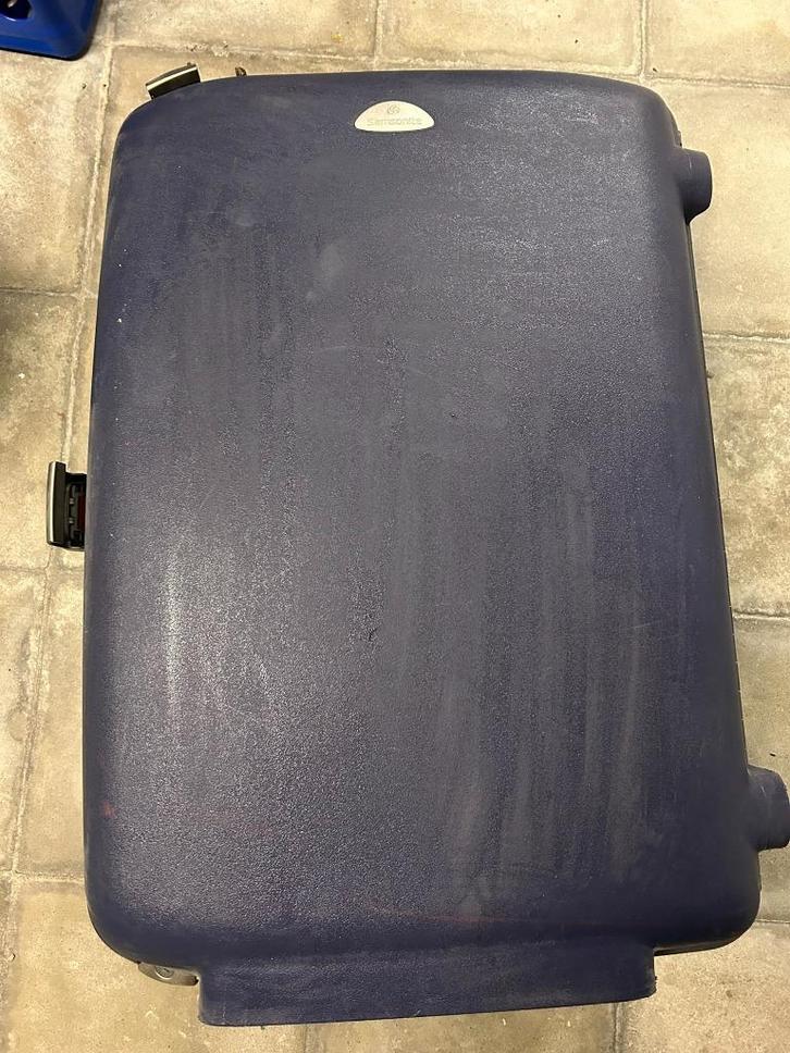 Samsonite grote koffer, Handtassen en Accessoires, Koffers, Gebruikt, Hard kunststof, 70 cm of meer, 45 tot 55 cm, Slot, Uitschuifbare handgreep