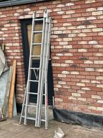 3 delig alu ladder 230 cm, Doe-het-zelf en Bouw, Ladders en Trappen, Ophalen, Zo goed als nieuw, Ladder