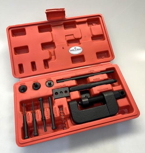 ACTIEPRIJS: Motorfiets Kettingpons / Klinkset 13 delig, Motoren, Accessoires | Overige, Ophalen of Verzenden