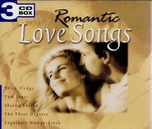 3 x CD   -    Romantic Love Songs, Cd's en Dvd's, Cd's | Overige Cd's, Ophalen of Verzenden