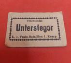 Étiquette d'identification WO1 impériale allemande, Collections, Objets militaires | Général, Enlèvement ou Envoi