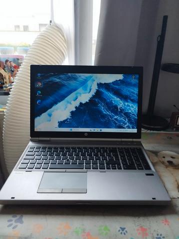 ORDINATEUR PORTABLE HP ELITEBOOK 8570P-CAM WIFI EN BON ÉTAT, Enlèvement ou Envoi, 8 GB, I3-3110M CPU@2.40GHZ, SSD