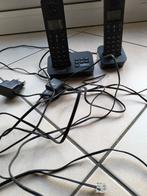 Draadloze telefoons Philips met 2 oplaadstations, Telecommunicatie, Ophalen of Verzenden, Gebruikt, 2 handsets