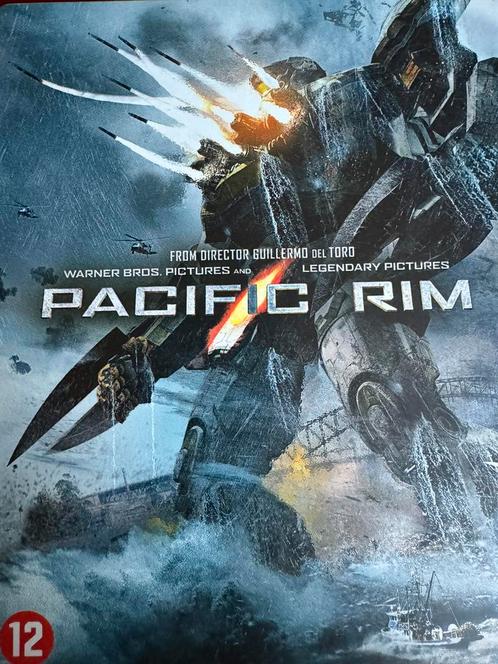 PACIFIC RIM STEEL BLUE RAY BOX, Cd's en Dvd's, Blu-ray, Zo goed als nieuw, Actie, Ophalen of Verzenden