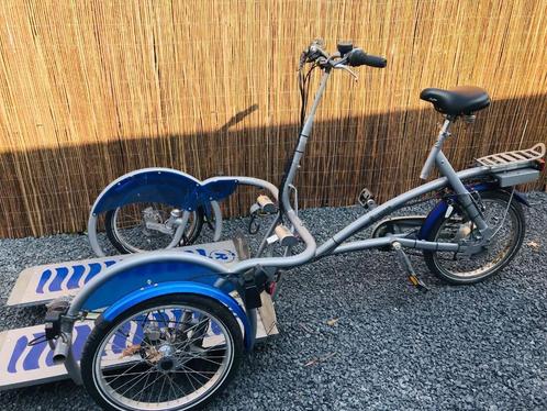 Van raam Veloplus electrische Rolstoelfiets te koop, Fietsen en Brommers, Fietsen | Driewielfietsen, Gebruikt, Ophalen