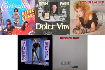 À VENDRE : LOT DE MAXIS 45T VINYLES DES 80'S (11) beschikbaar voor biedingen