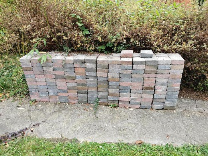 Klinckers 15x15x6 7m2 75€, Tuin en Terras, Tegels en Klinkers, Gebruikt, Overige typen, Overige materialen, 5 tot 10 m², Ophalen