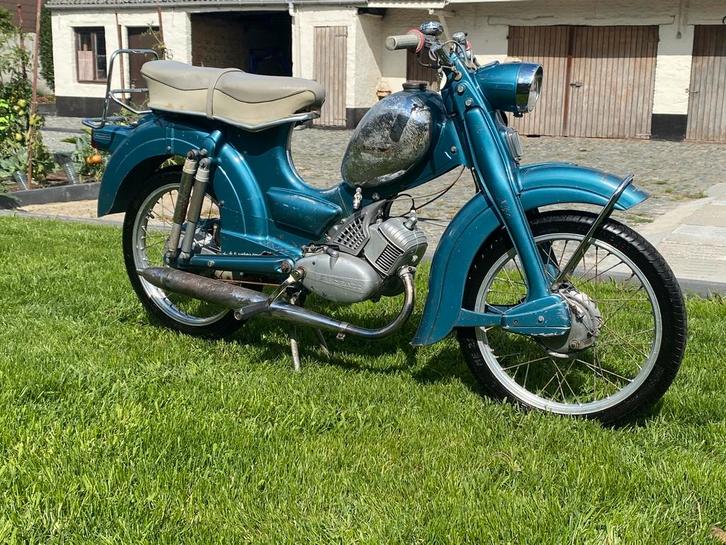 Zundapp super combinette 433, Fietsen en Brommers, Brommers | Oldtimers, Overige merken, Klasse B (45 km/u), Ophalen