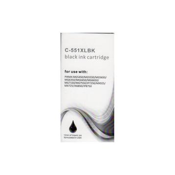 CANON C-551XLBK COMPATIBLE BLACK INK CARTRIDGE