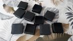 10x Bouchons PVC noir pour profilé Alu carré (50x50mm), Informatique & Logiciels, Enlèvement ou Envoi, Neuf