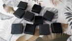10x Bouchons PVC noir pour profilé Alu carré (50x50mm), Nieuw, Ophalen of Verzenden