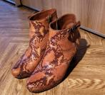 Laarsjes Nathan - leder - maat 37,5, Bruin, Verzenden, Lage of Enkellaarzen, Nathan baume