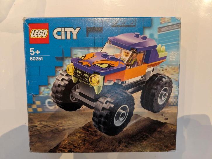 LEGO City 60251 Monster Truck, Kinderen en Baby's, Speelgoed | Duplo en Lego, Gebruikt, Lego, Ophalen of Verzenden