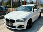 BMW 116Da BOÎTE AUTOMATIQUE PACK M 2015 FACELIFT EURO 6B, Automaat, USB, Alcantara, Wit