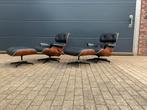 2x Herman Miller Eames lounge chair + Ottoman, Nieuw !!!, Huis en Inrichting, Ophalen of Verzenden, Nieuw, Leer, Sede Cassina B&B Italia Artifort Knoll ligne roset togo Møller