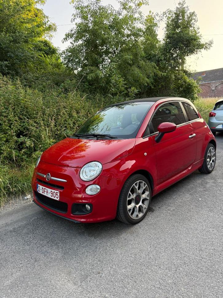 Fiat 500s cabriolet !!, Autos, Fiat, Particulier, ABS, Airbags, Air conditionné, Bluetooth, Verrouillage central, Vitres électriques