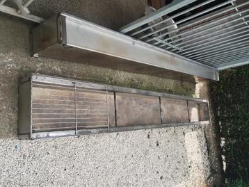Barbecue inox 2m30 lang beschikbaar voor biedingen