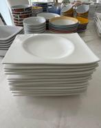 Lot de 12 assiettes pour dessert, pain ou entrée 19/15 cm, Ophalen, Zo goed als nieuw