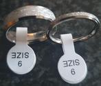 2 ringen in RVS maat 9/ maat 19 (samen of apart), Handtassen en Accessoires, Ringen, 18 tot 19, IJzer of Staal, Nieuw, Ophalen of Verzenden